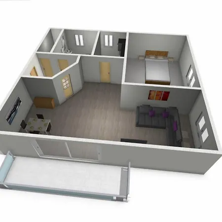 Apartment Kurpark Domizil 3 *
